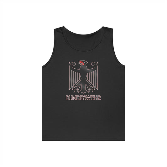 Bundeswehr Logo with Text Dark Loose Tank Top by TOOLOUD