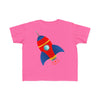 Space Rocket Ship and Stars Toddler T-Shirt by TooLoud