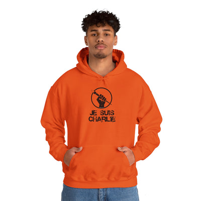 TOOLOUD Je Suis Charlie Hooded Unisex Sweatshirt