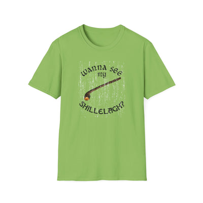 Wanna See My Shillelagh Adult Unisex T-Shirt by TOOLOUD