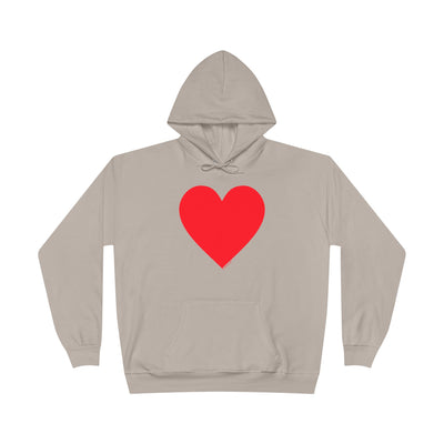 TOOLOUD Big Red Heart Valentine's Day Hoodie Sweatshirt – Romantic & Cozy Gift