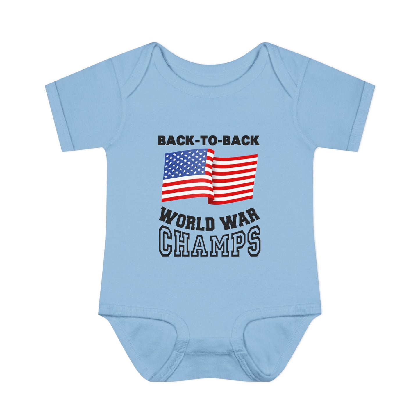 Back to Back World War Champs Infant Onesie by TOOLOUD
