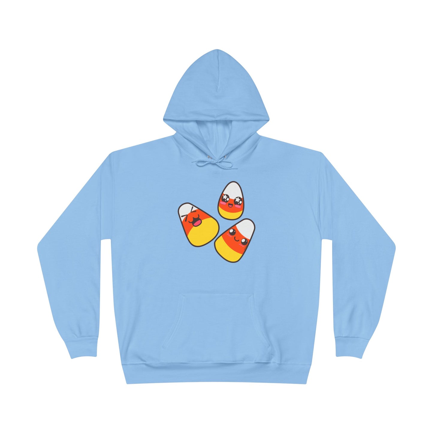Cute Candy Corn Family Halloween Adult Hoodie Sweatshirt by TOOLOUD