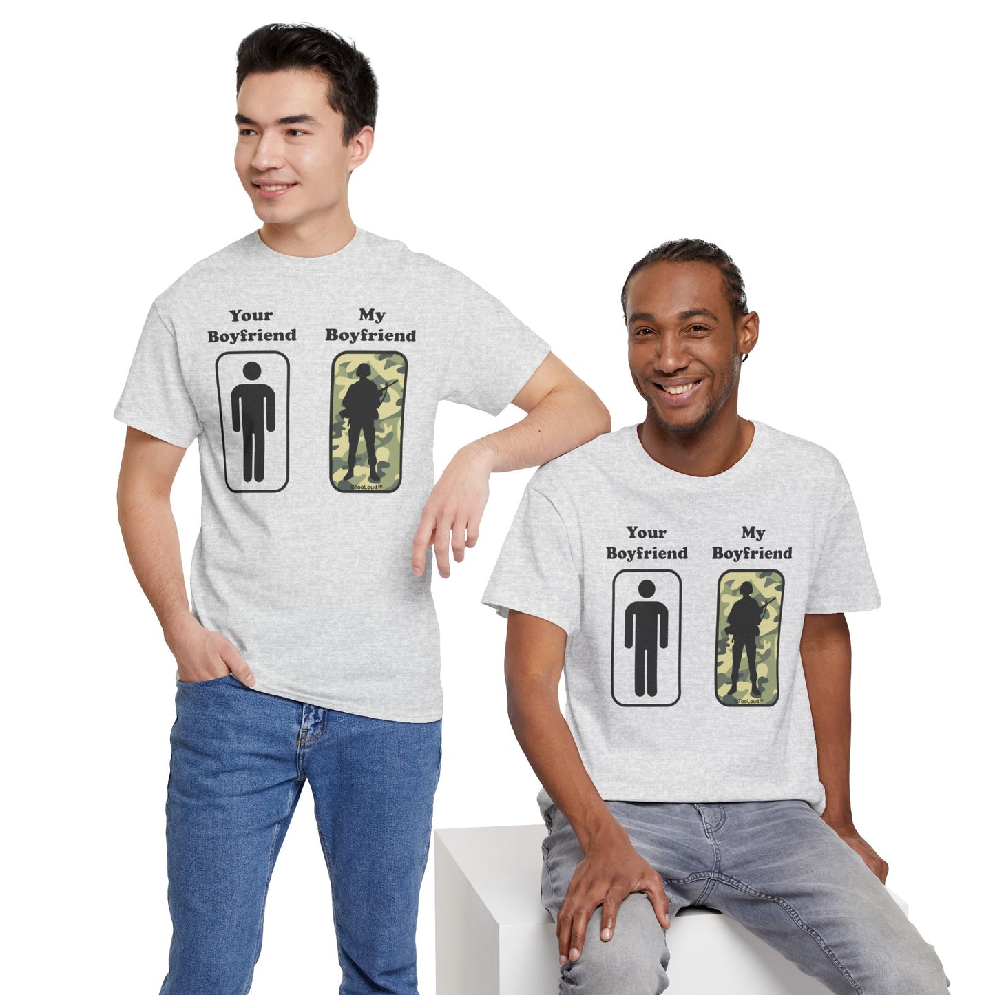 Your Boyfriend My Boyfriend Premium Adult Unisex T-Shirt by TOOLOUD