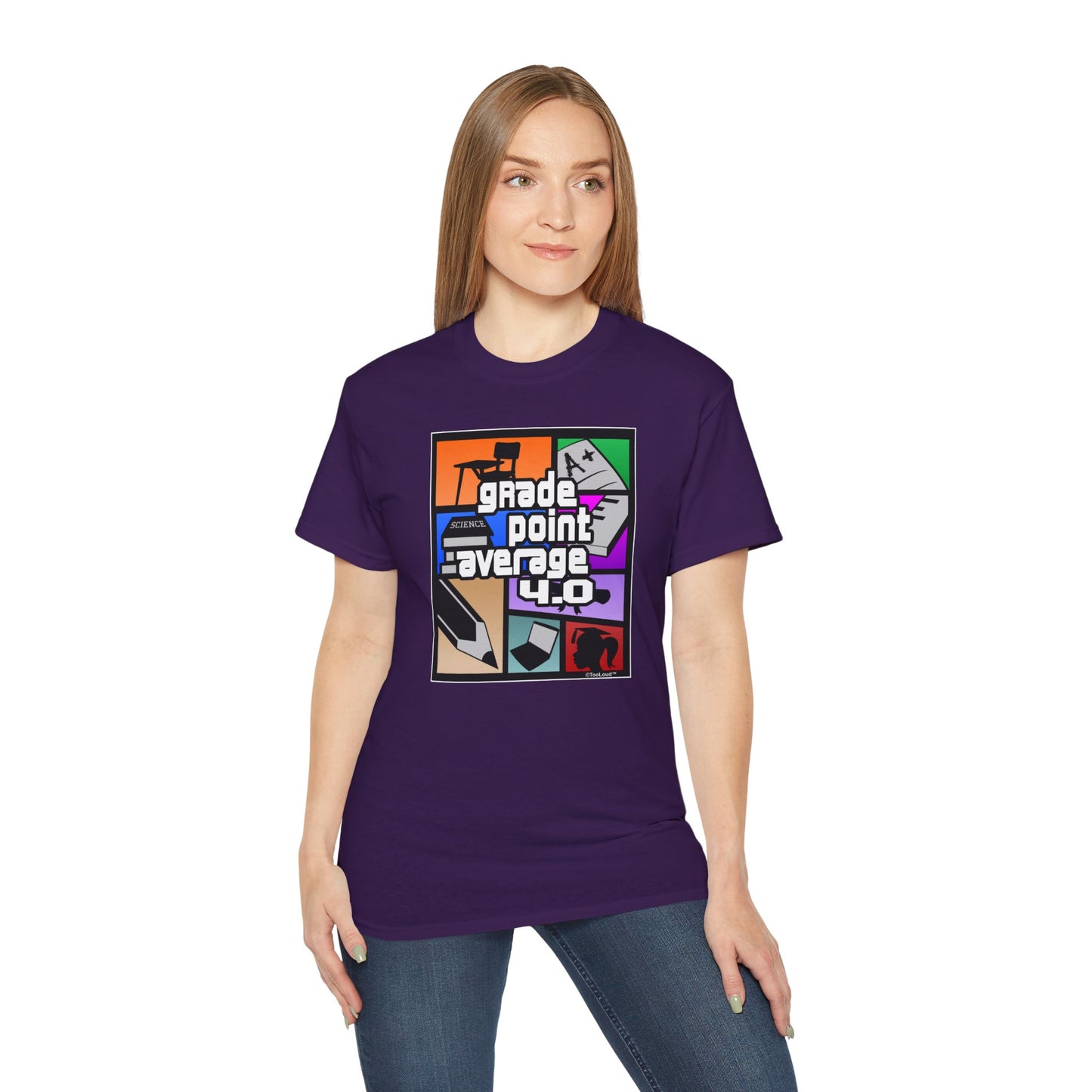 GPA 4 – Grade Point Average Unisex T-Shirt by TOOLOUD