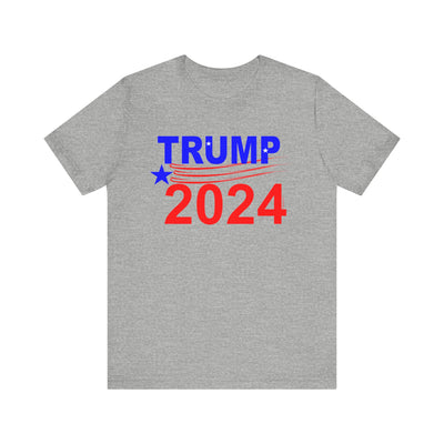 Trump 2024 President Political Unisex Short Sleeve Tee for Men or Women