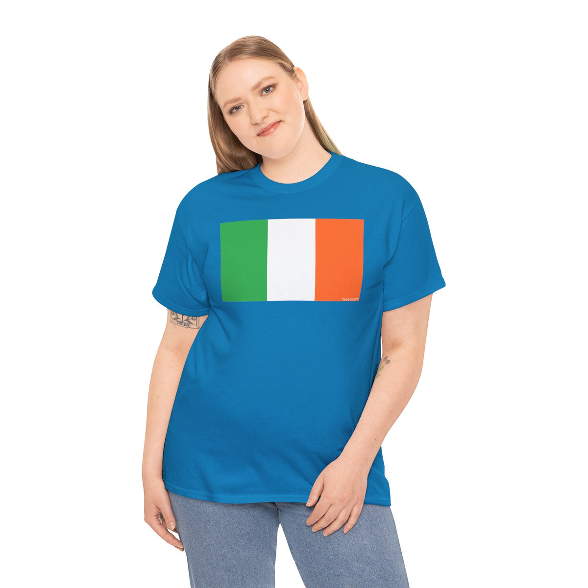Irish Flag – Flag of Ireland Adult Dark T-Shirt by TOOLOUD