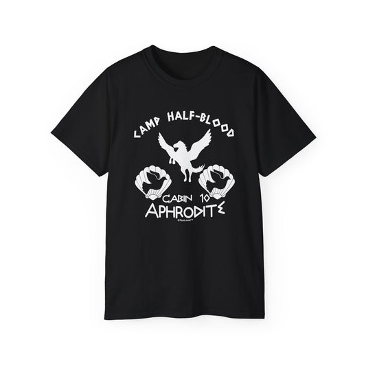 Cabin 10 Aphrodite Camp Half-Blood Women’s Dark T-Shirt by TOOLOUD™
