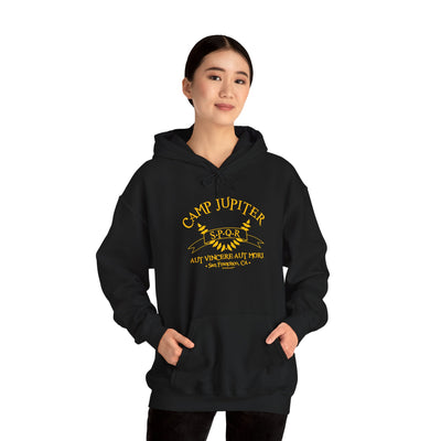 TOOLOUD Camp Jupiter - SPQR Banner - Gold Text Hoodie Sweatshirt