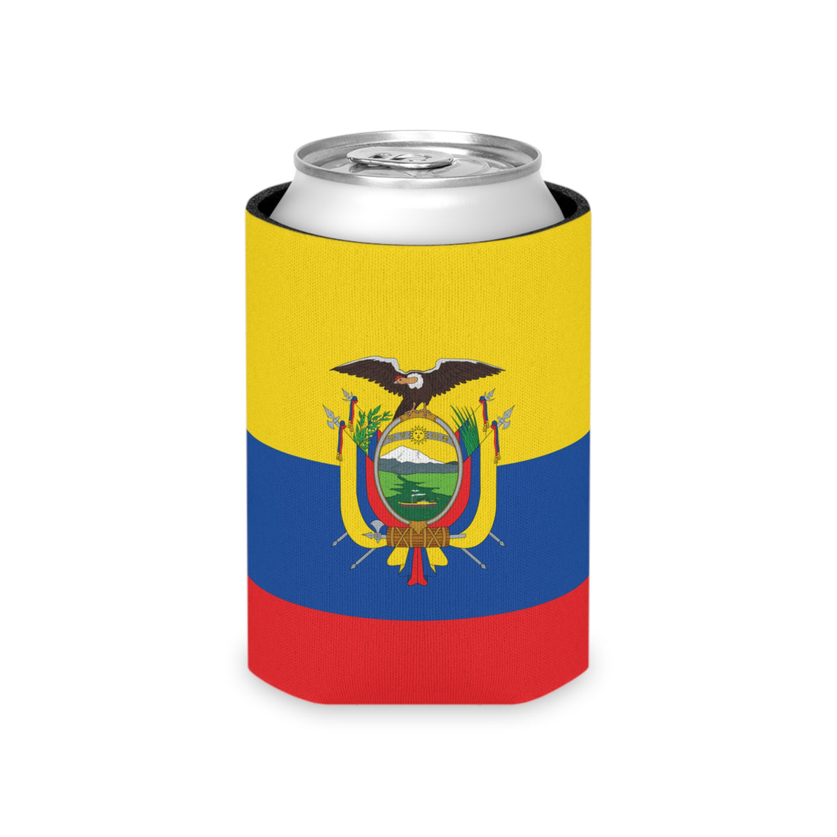 Ecuador Flag AOP Can/Bottle Insulator Cooler – All Over Print by TOOLOUD