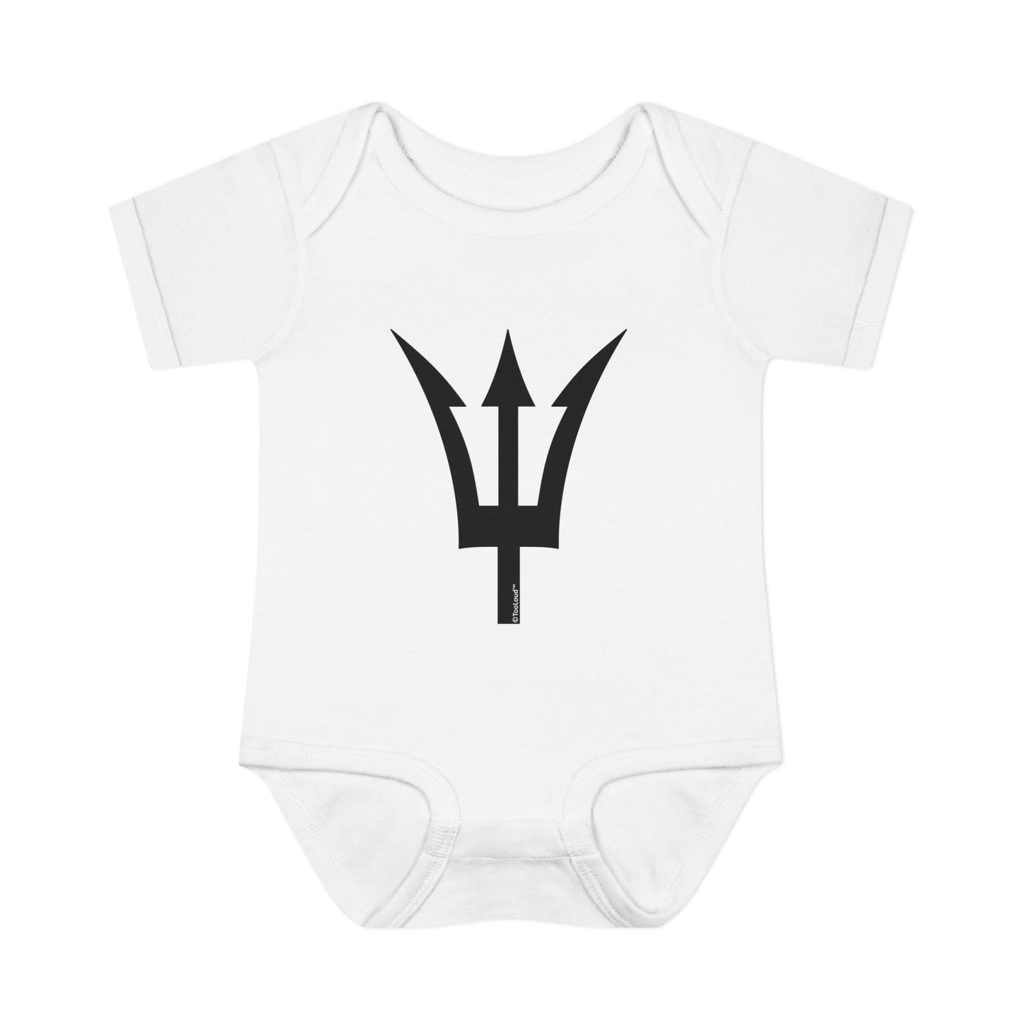 Trident of Poseidon Baby Romper Bodysuit by TOOLOUD