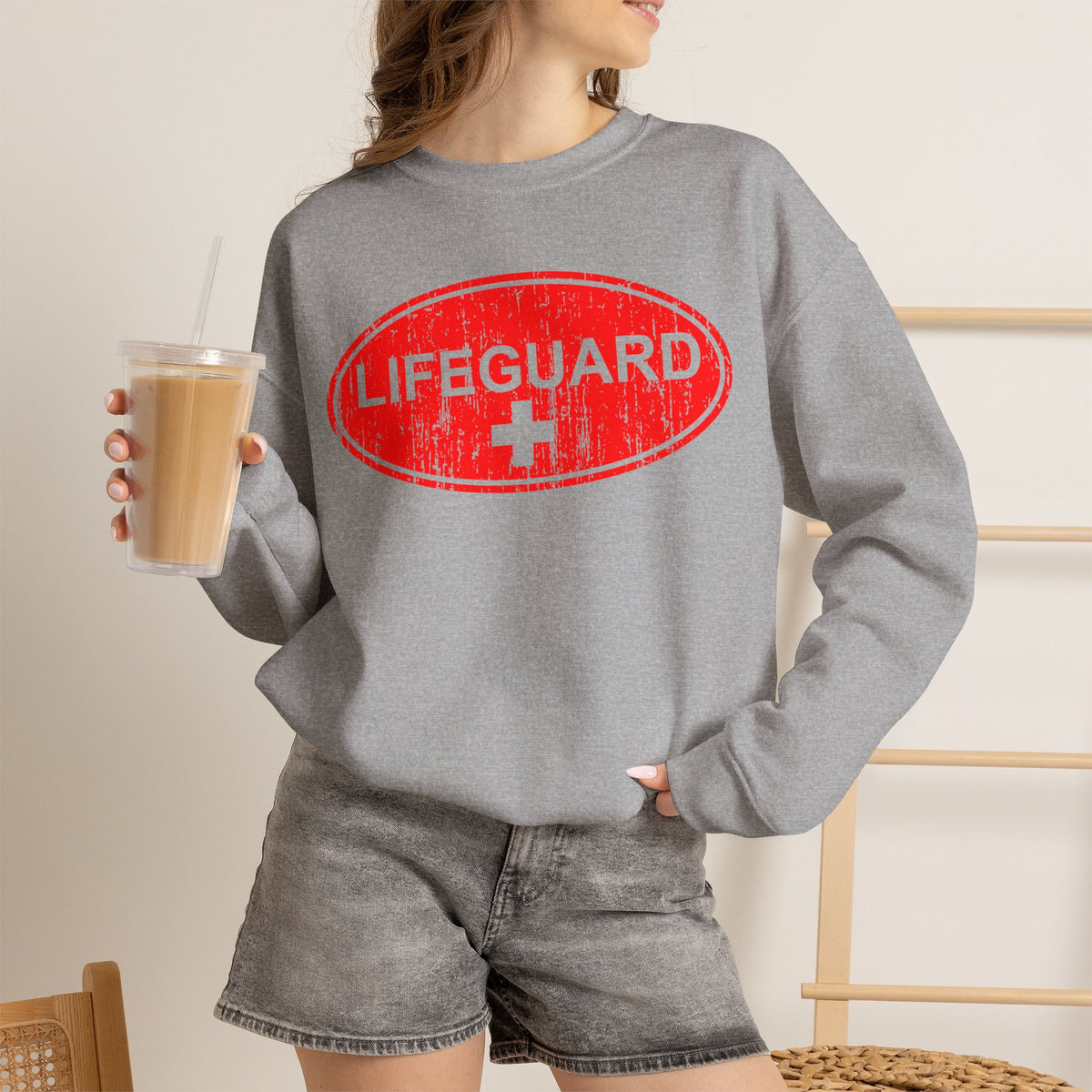 Lifeguard Adult Sweatshirt – Lifeguard by TOOLOUD