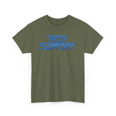 Tech Support Logo Unisex Cotton Tee T-Shirt by TOOLOUD