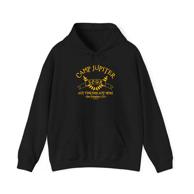 TOOLOUD Camp Jupiter - SPQR Banner - Gold Text Hoodie Sweatshirt