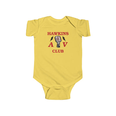 TOOLOUD Hawkins AV Club Baby Romper Bodysuit