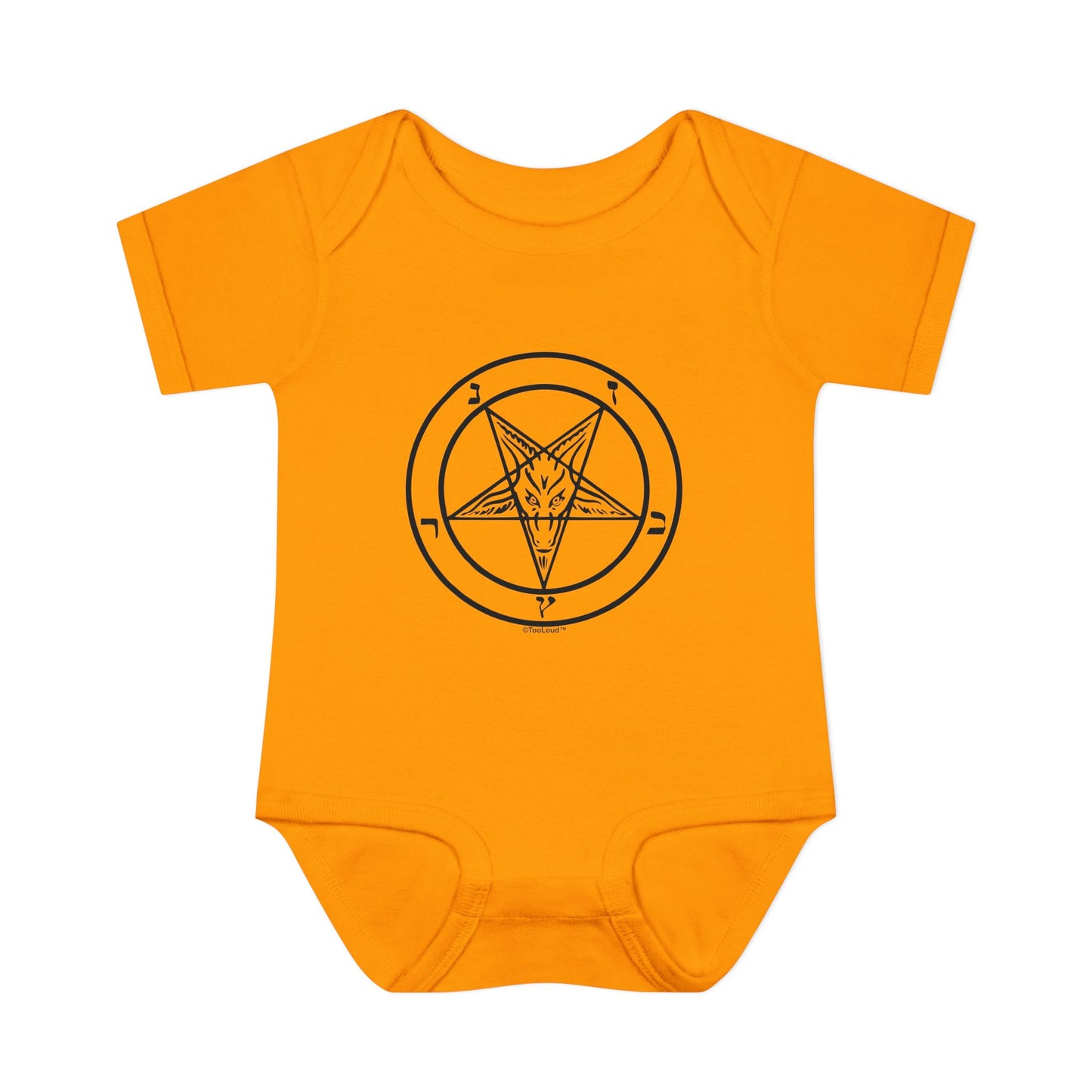 Sigil of Baphomet Baby Romper Bodysuit by TOOLOUD