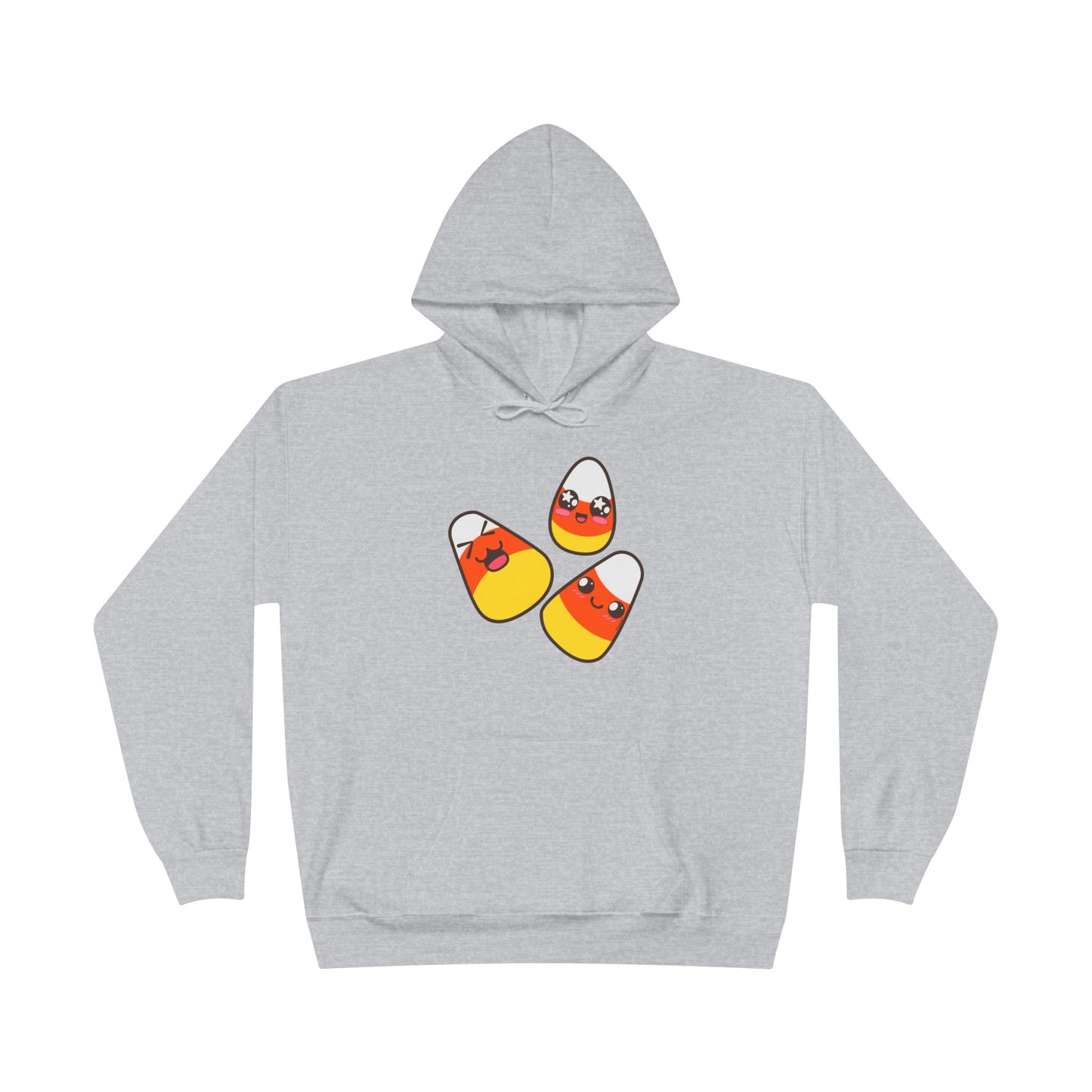 Cute Candy Corn Family Halloween Adult Hoodie Sweatshirt by TOOLOUD