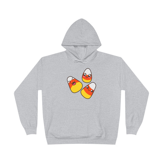 Cute Candy Corn Family Halloween Adult Hoodie Sweatshirt by TOOLOUD