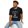 I'm on a Boat Motherf*er Adult Men's T-Shirt by TOOLOUD**