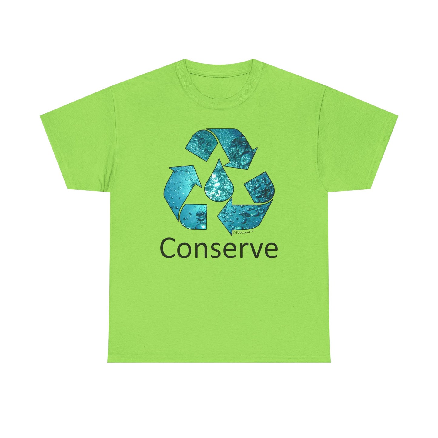 Sustainable Water Conservation Adult T-Shirt by TOOLOUD