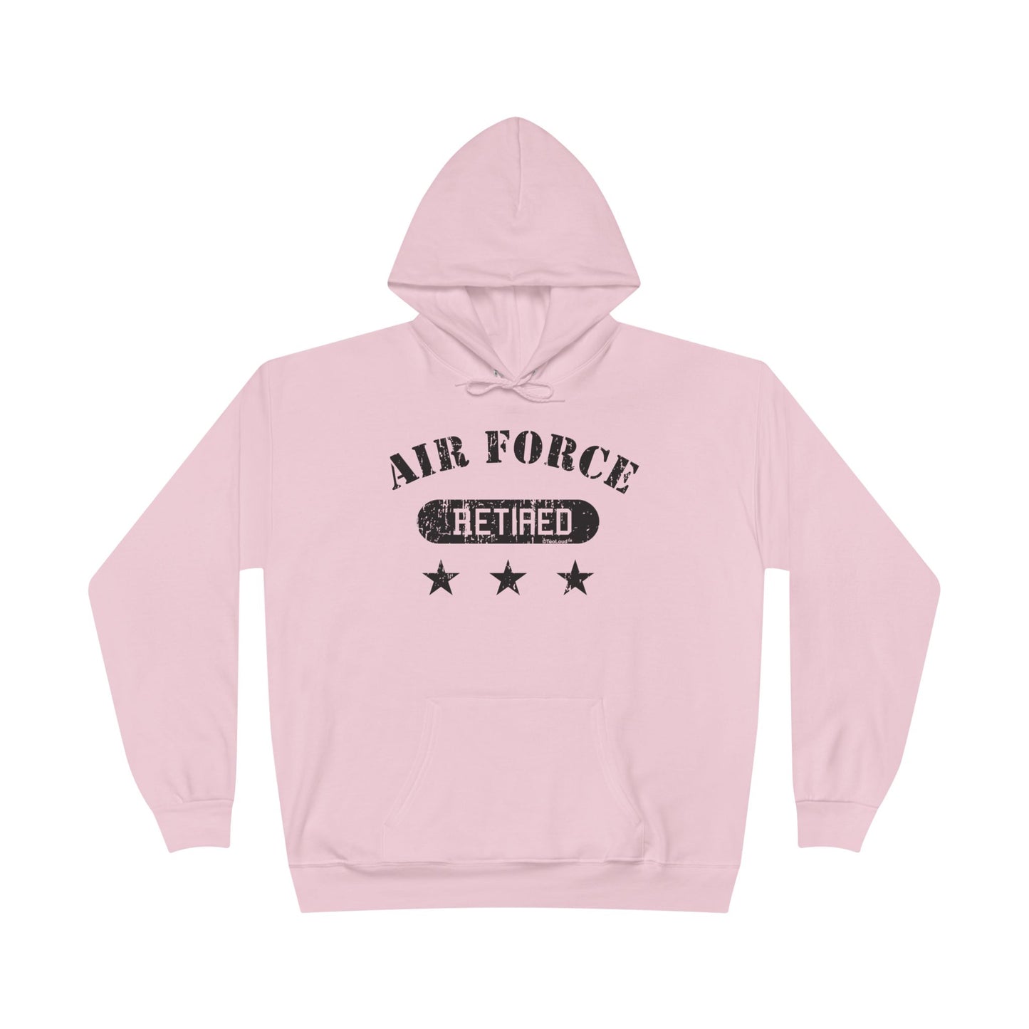Retired Air Force Adult Hoodie Sweatshirt by TOOLOUD