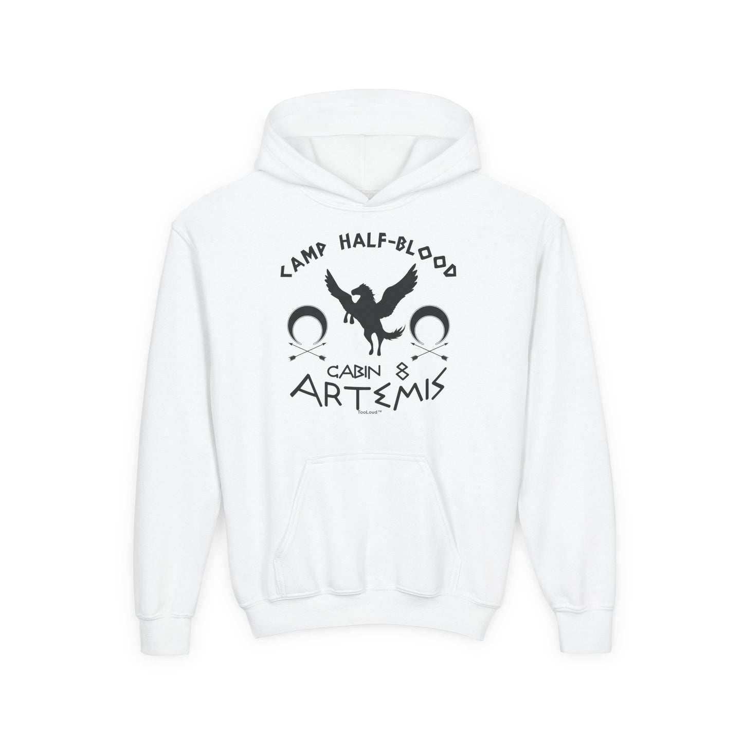 Camp Half-Blood Cabin 8 Artemis Youth Children’s Hoodie by TOOLOUD™