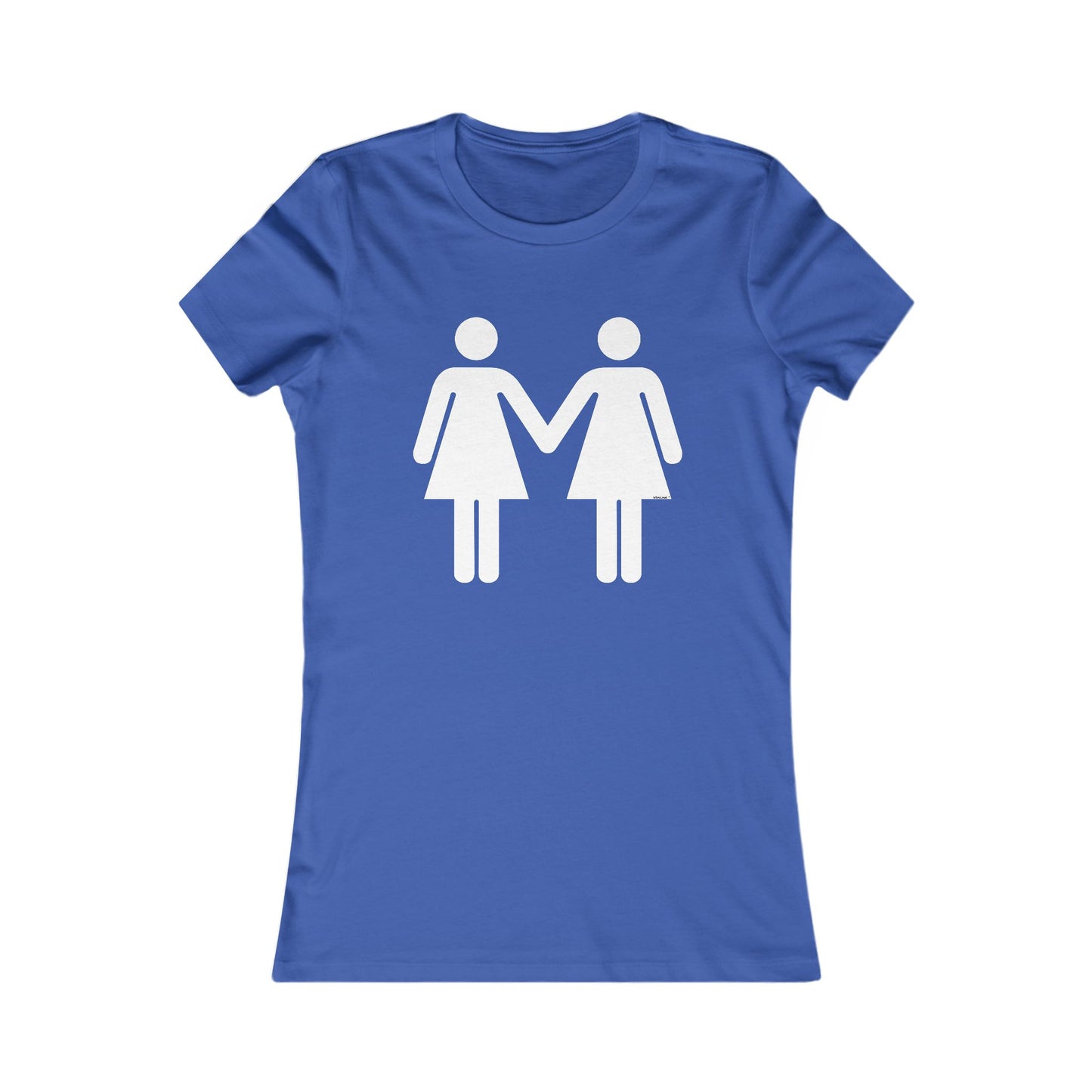 Lesbian Women Holding Hands LGBT Juniors Crew Dark T-Shirt by TOOLOUD