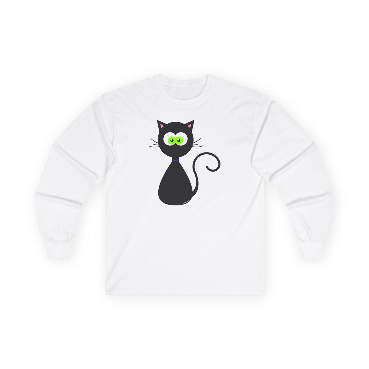 Cat Halloween Adult Long Sleeve Shirt by TOOLOUD