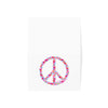 TOOLOUD Peace Sign Hearts Top Fold Blank Greeting Cards – Packs of 1, 10, 30, or 50