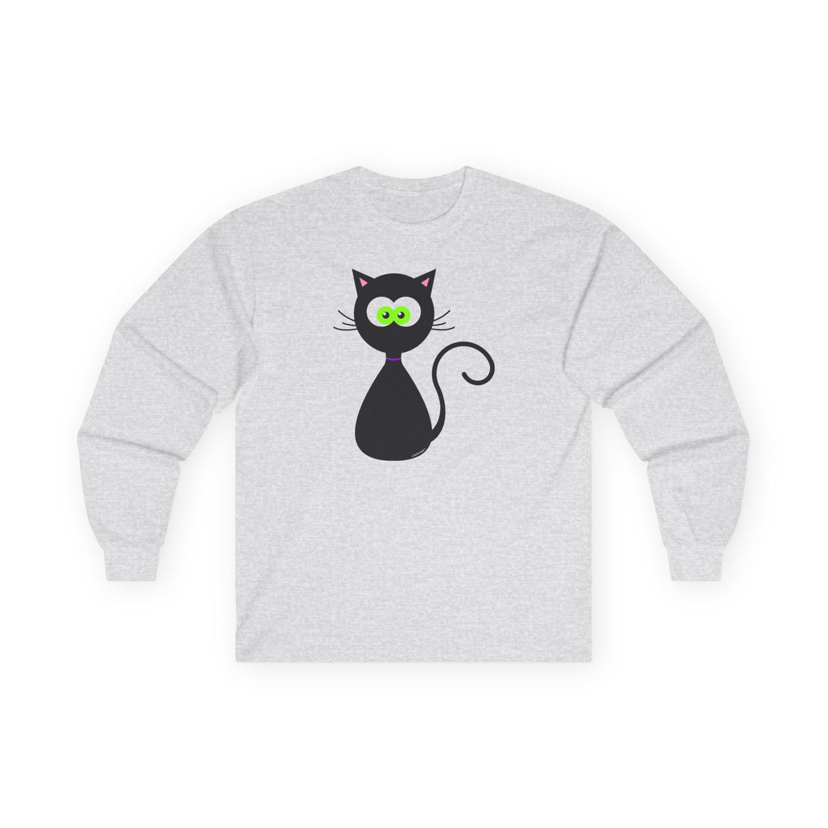 Cat Halloween Adult Long Sleeve Shirt by TOOLOUD