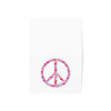 TOOLOUD Peace Sign Hearts Top Fold Blank Greeting Cards – Packs of 1, 10, 30, or 50