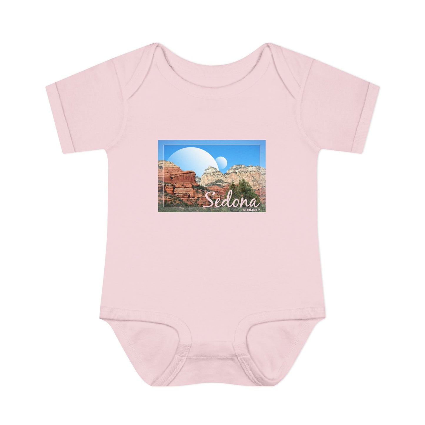 Abstract Sedona Baby Romper Bodysuit by TOOLOUD
