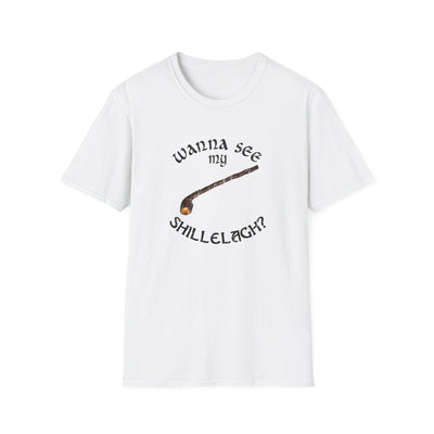 Wanna See My Shillelagh Adult Unisex T-Shirt by TOOLOUD