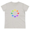 Rainbow Pot - Marijuana Leaf Women’s T-Shirt