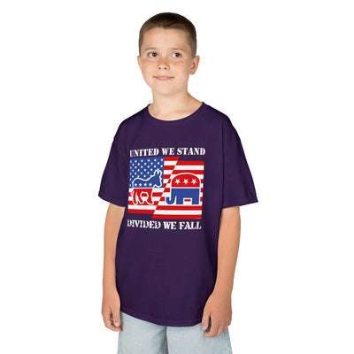 United We Stand Divided We Fall Children's T-Shirt by TOOLOUD