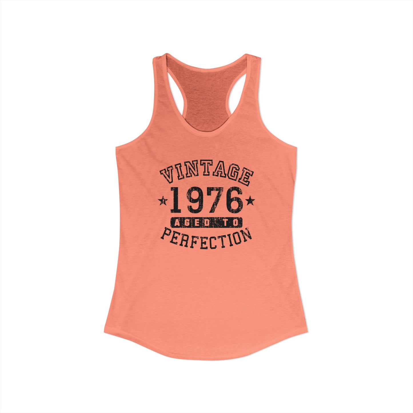 1976 – Vintage Birth Year Women’s Racerback Tank Top by TOOLOUD