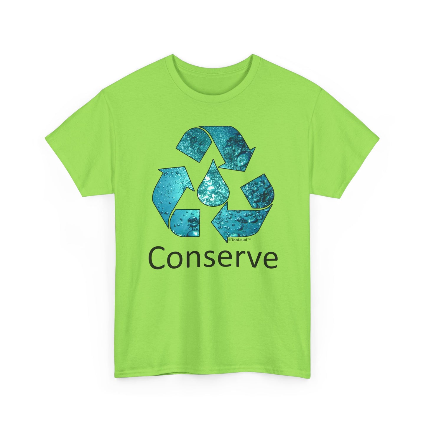 Sustainable Water Conservation Adult T-Shirt by TOOLOUD