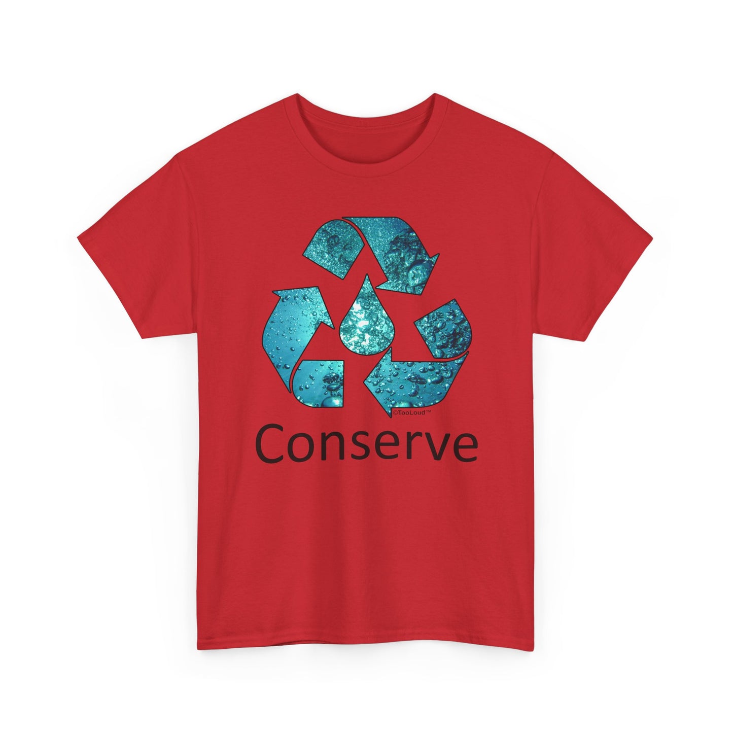 Sustainable Water Conservation Adult T-Shirt by TOOLOUD