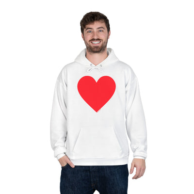 TOOLOUD Big Red Heart Valentine's Day Hoodie Sweatshirt – Romantic & Cozy Gift