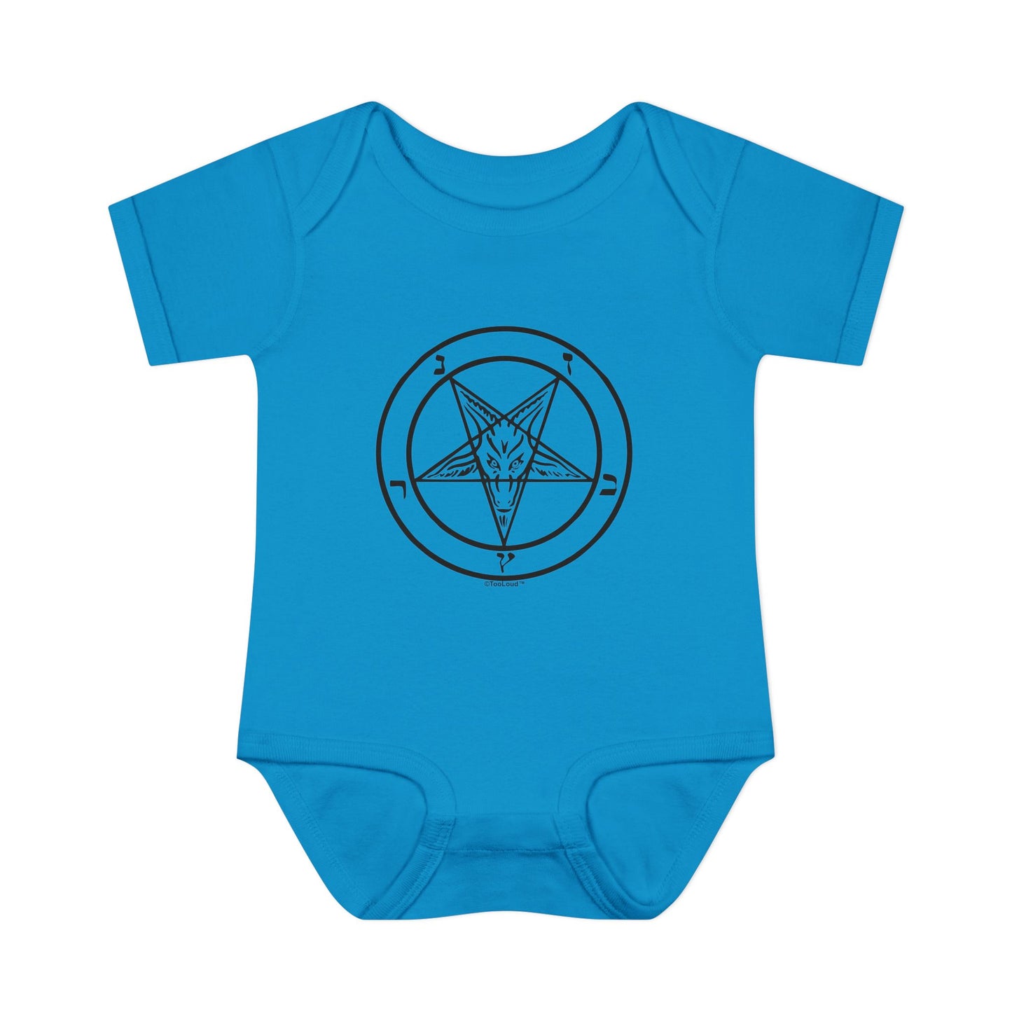 Sigil of Baphomet Baby Romper Bodysuit by TOOLOUD
