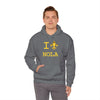 TooLoud I Love NOLA Fleur de Lis Unisex Hoodie Sweatshirt