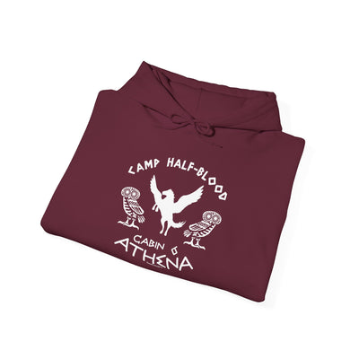 TOOLOUD Camp Half-Blood Cabin 6 Athena Dark Hoodie Sweatshirt