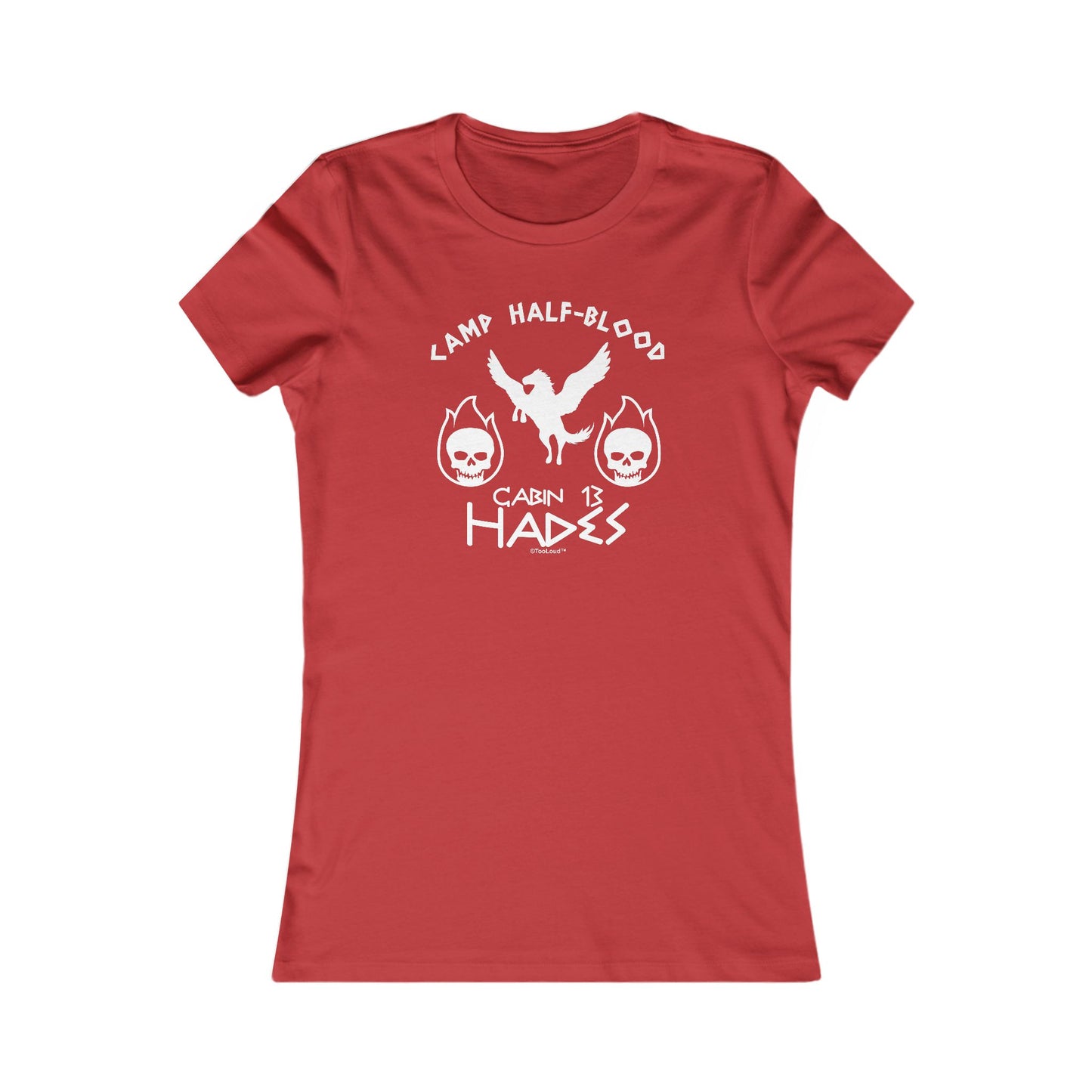 Cabin 13 Hades Camp Half-Blood Juniors Crew Dark T-Shirt by TOOLOUD