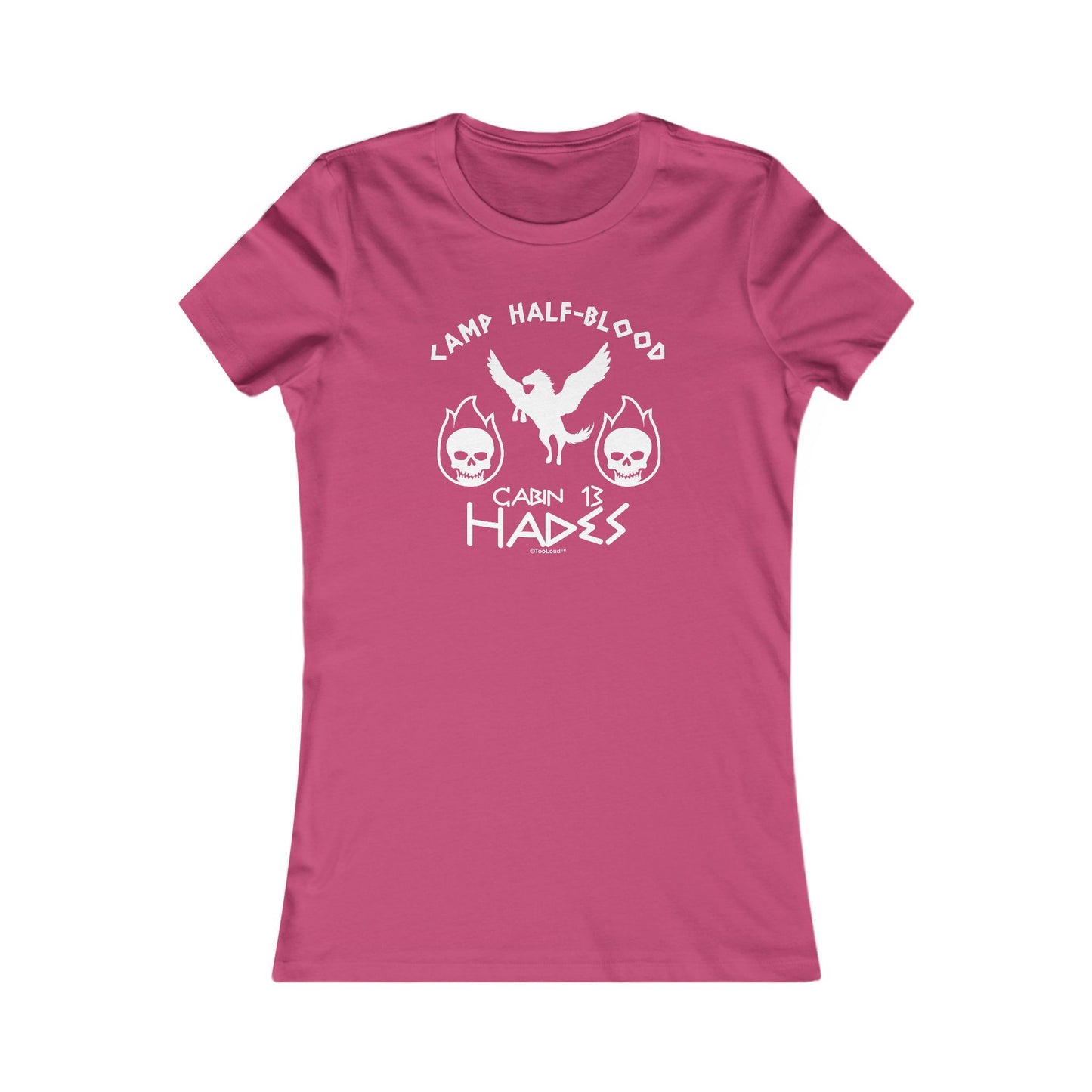 Cabin 13 Hades Camp Half-Blood Juniors Crew Dark T-Shirt by TOOLOUD
