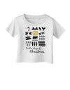 12 Days of Christmas Text Color Infant T-Shirt-Infant T-Shirt-TooLoud-White-06-Months-Davson Sales