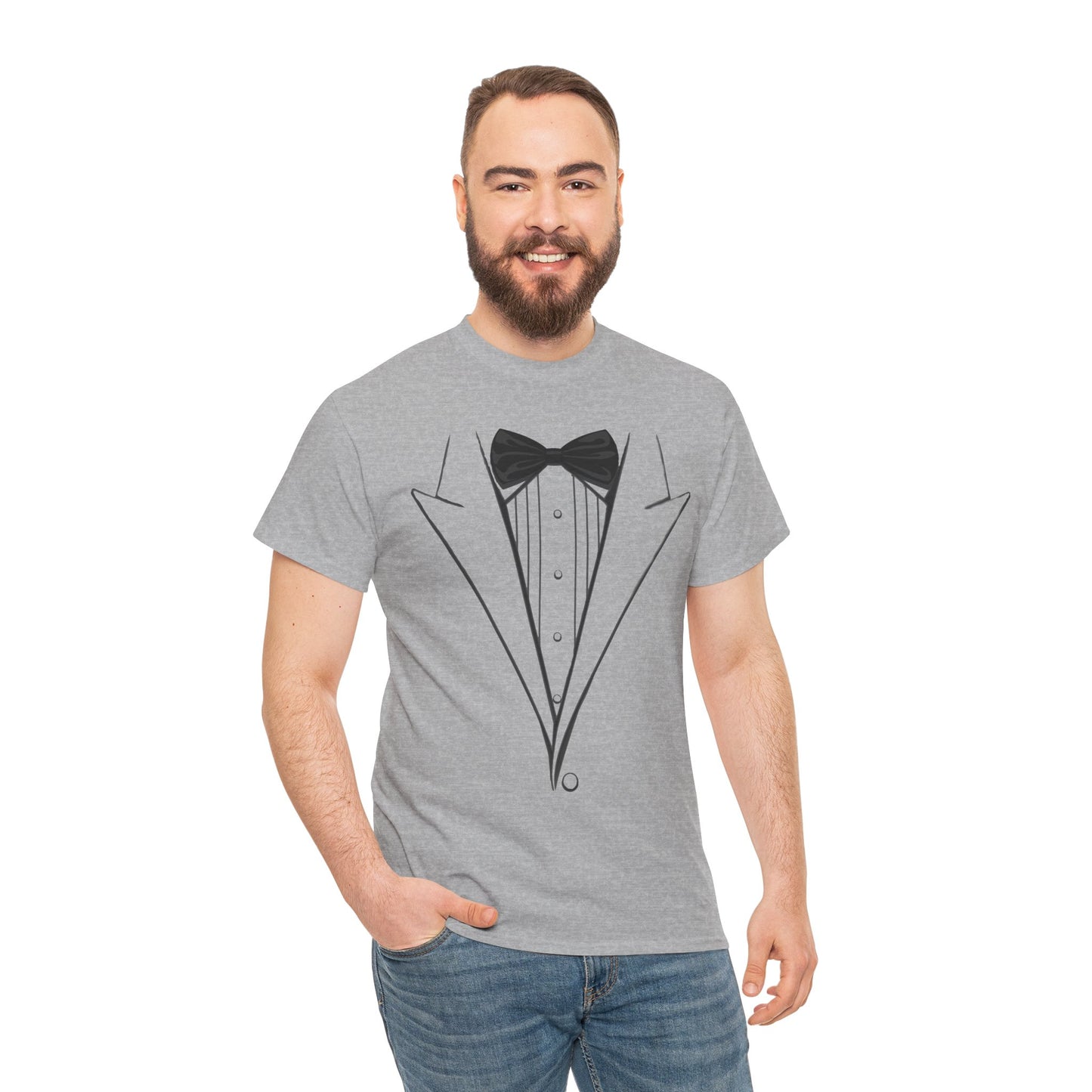 Tuxedo T-Shirt Adult Unisex by TOOLOUD