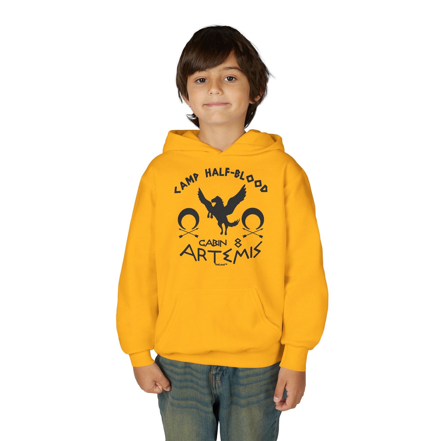 Camp Half-Blood Cabin 8 Artemis Youth Children’s Hoodie by TOOLOUD™