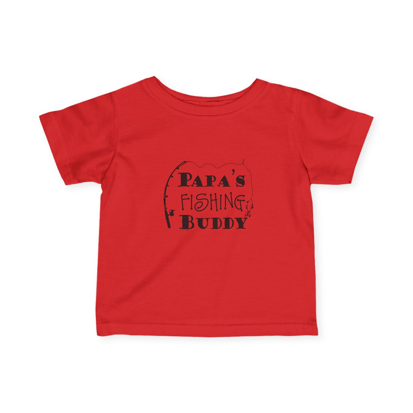 Papas Fishing Buddy Infant T-Shirt By TOOLOUD