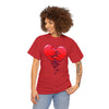 Crumbling Broken Heart Adult Unisex T-Shirt Tee