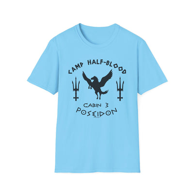 TOOLOUD Cabin 3 Poseidon Camp Half-Blood Women’s Unisex T-Shirt